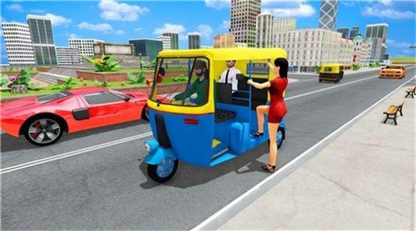 驾驶人力车运输模拟游戏(AUTO RIKSHAW SIMULATOR)
