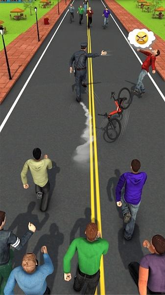 狂野的城市逃脱游戏(Slap City Cop Run Escape Game)