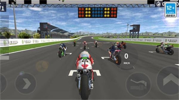 真实摩托赛车游戏
