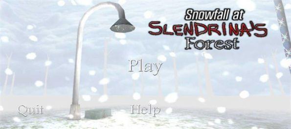 兰德里纳河的森林雪天模组(Slendrina: The Forest - Snowfall)