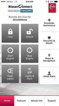 NissanConnect Services app截图2