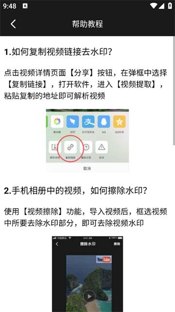 视频去水印助手app
