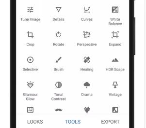 Snapseed app Snapseed app