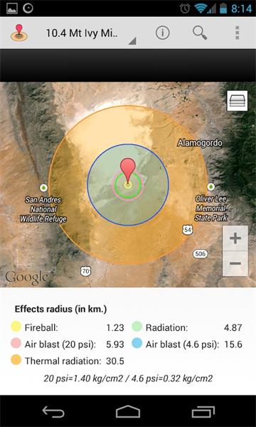 核爆计算器NukeBlast