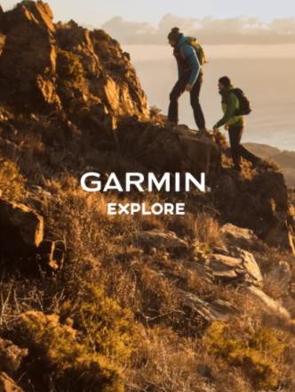 Garmin Explore app