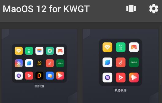 MaoOS 12 for KWGT手机版 MaoOS 12 for KWGT手机版