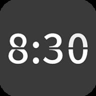 全屏翻页时钟APP