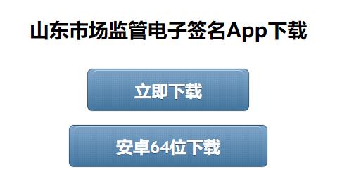 山东市场监管电子签名平台64位版
