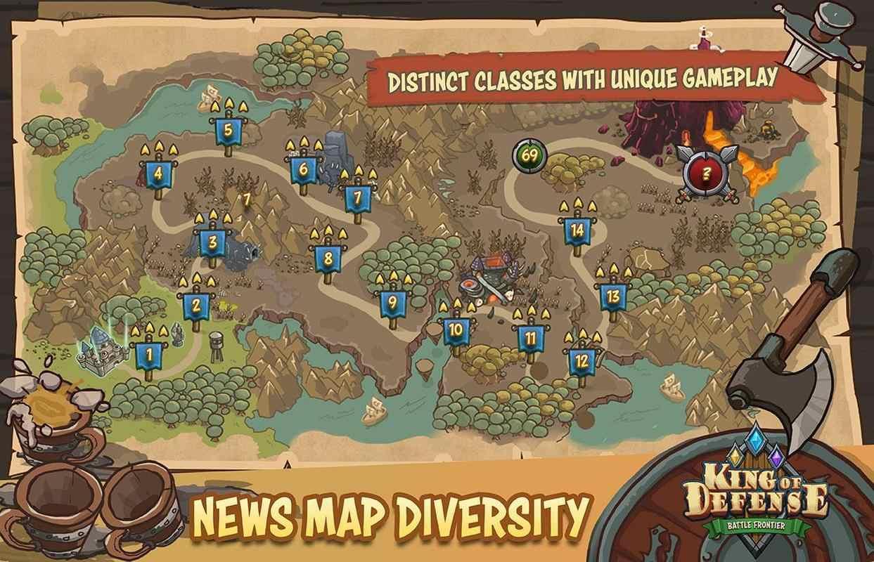 King of Defense: Battle Frontier(王国防御战争前线无限宝石破解版) 1.7.6中文版