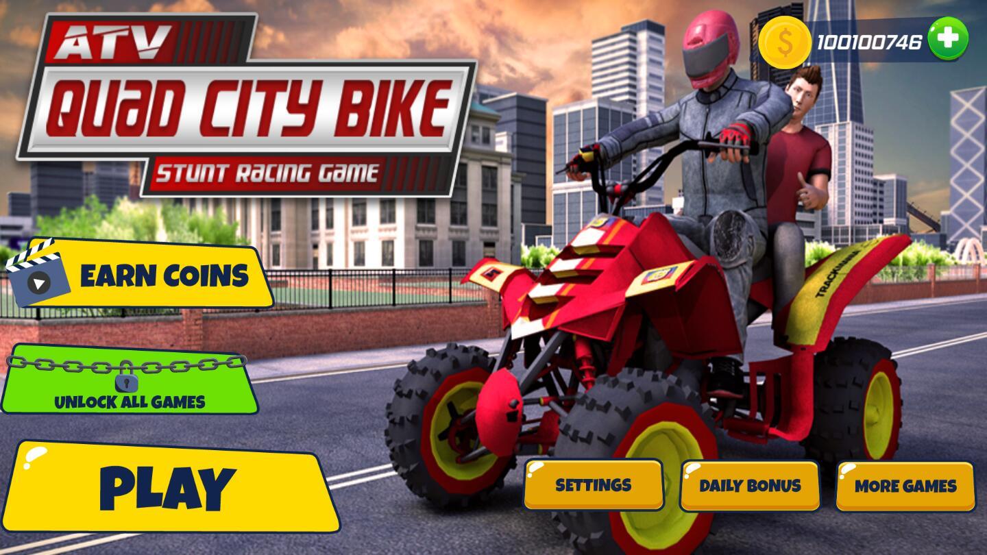 ATV Quad City Bike: Stunt Racing Game(特技赛车游戏破解版) 1.0最新版