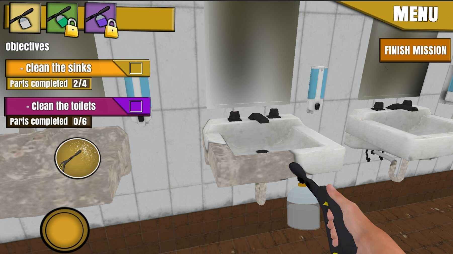 高压清洗模拟器游戏最新版 2.1去广告版