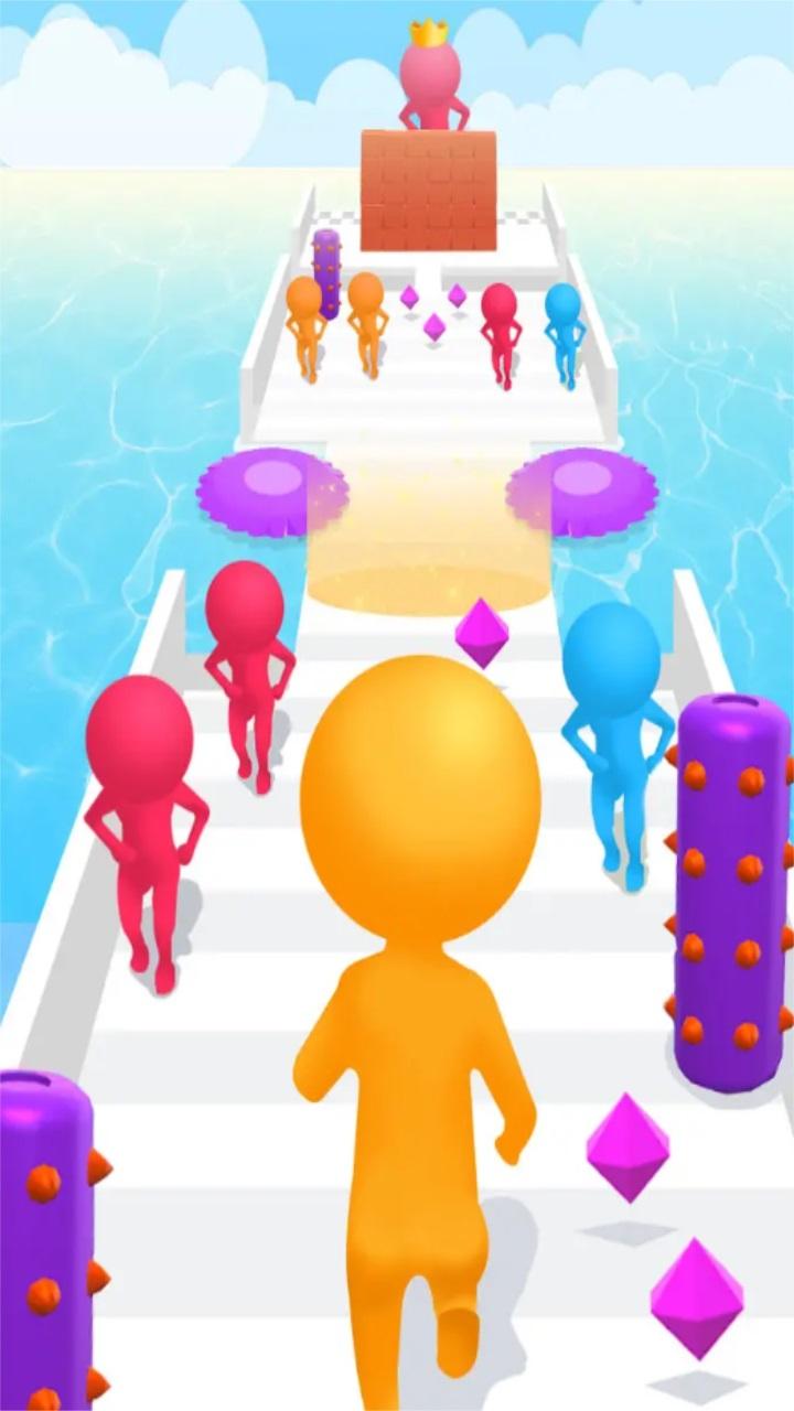 小蓝人快跑游戏 1.0.10安卓版