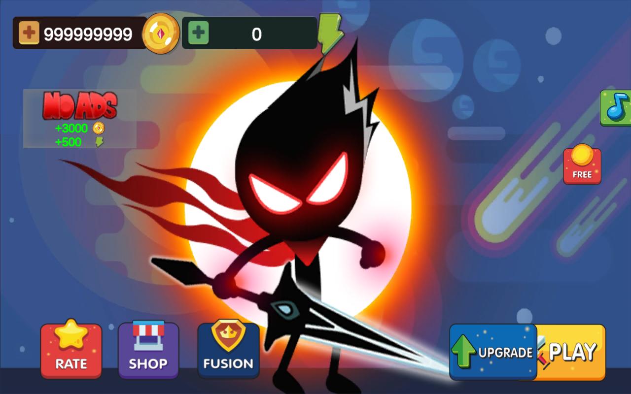 God of Stickman 4(火柴人之神无限金币版) 1.4全英雄版