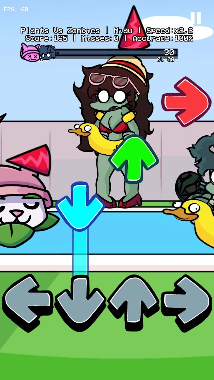 FNF计划游戏最新版(FNF Plants vs Rap Funkers) 1.0安卓版