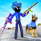 US Police Stickman Dog Chase(美国警犬追逐模拟最新版) 1.0安卓版