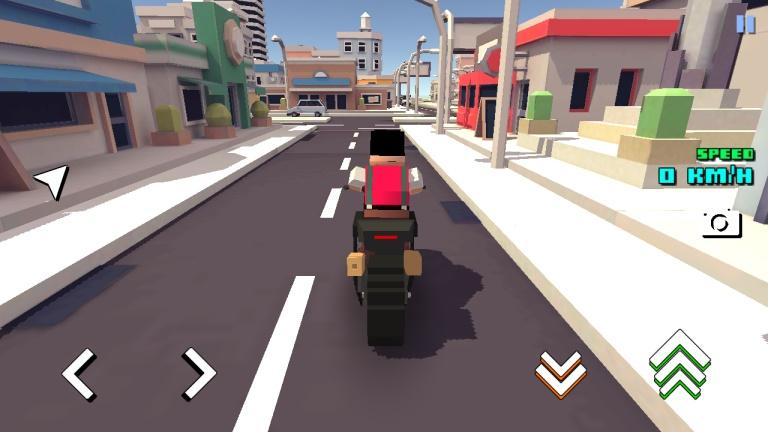 Blocky Moto Racing(像素摩托车解锁所有物品破解版) 1.27完整版