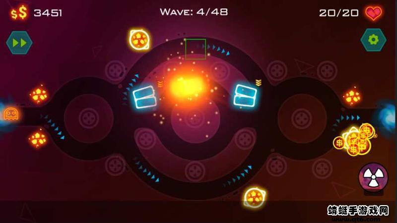 塔防几何战争（Tower Defense: Geometry War）全关卡版 1.2.3手机版