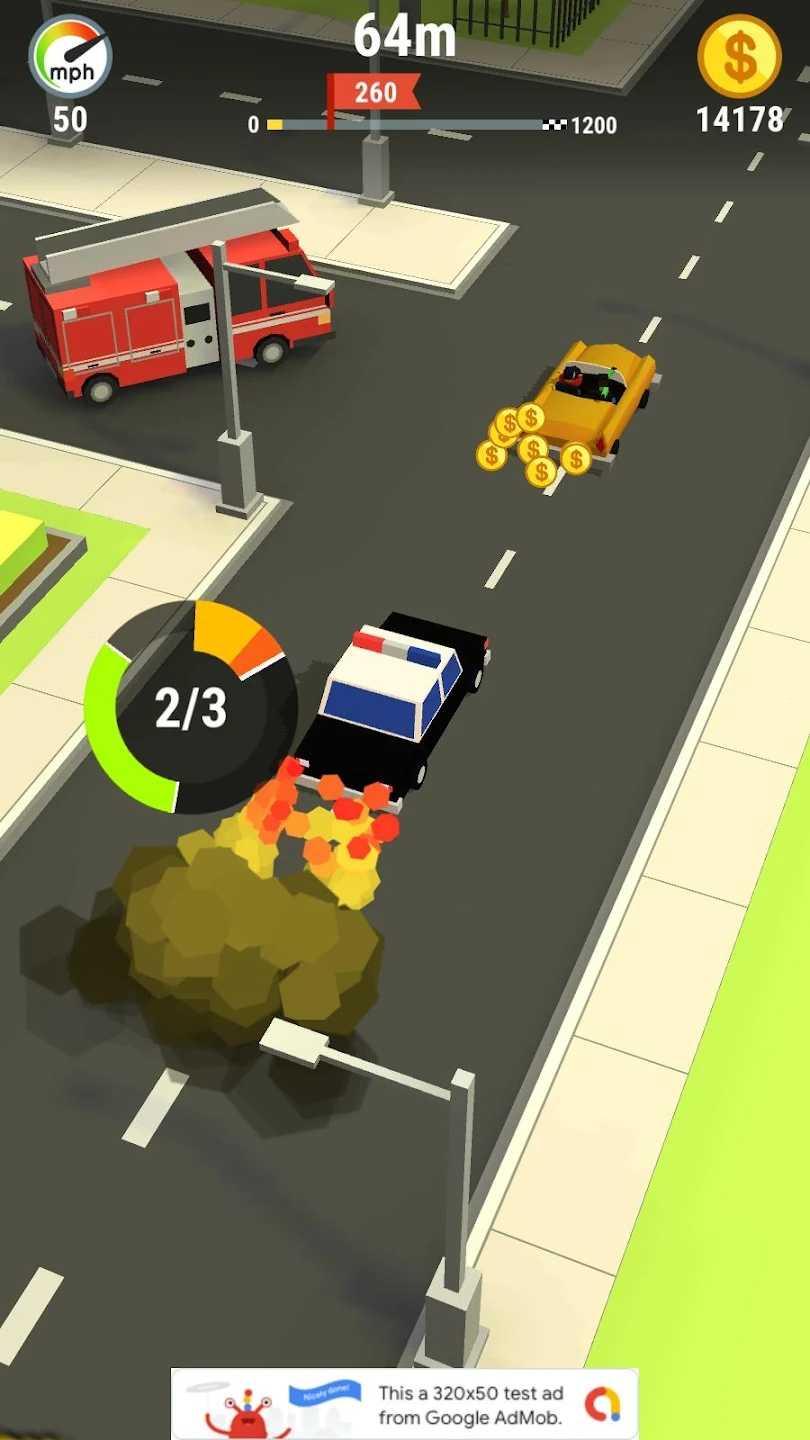 疯狂警察3D最新版(Crashy Cops 3D) 2.7.1安卓版