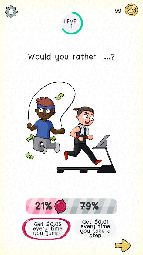 Would You Rather: Personality Game(你愿意吗个性游戏) 0.3版本