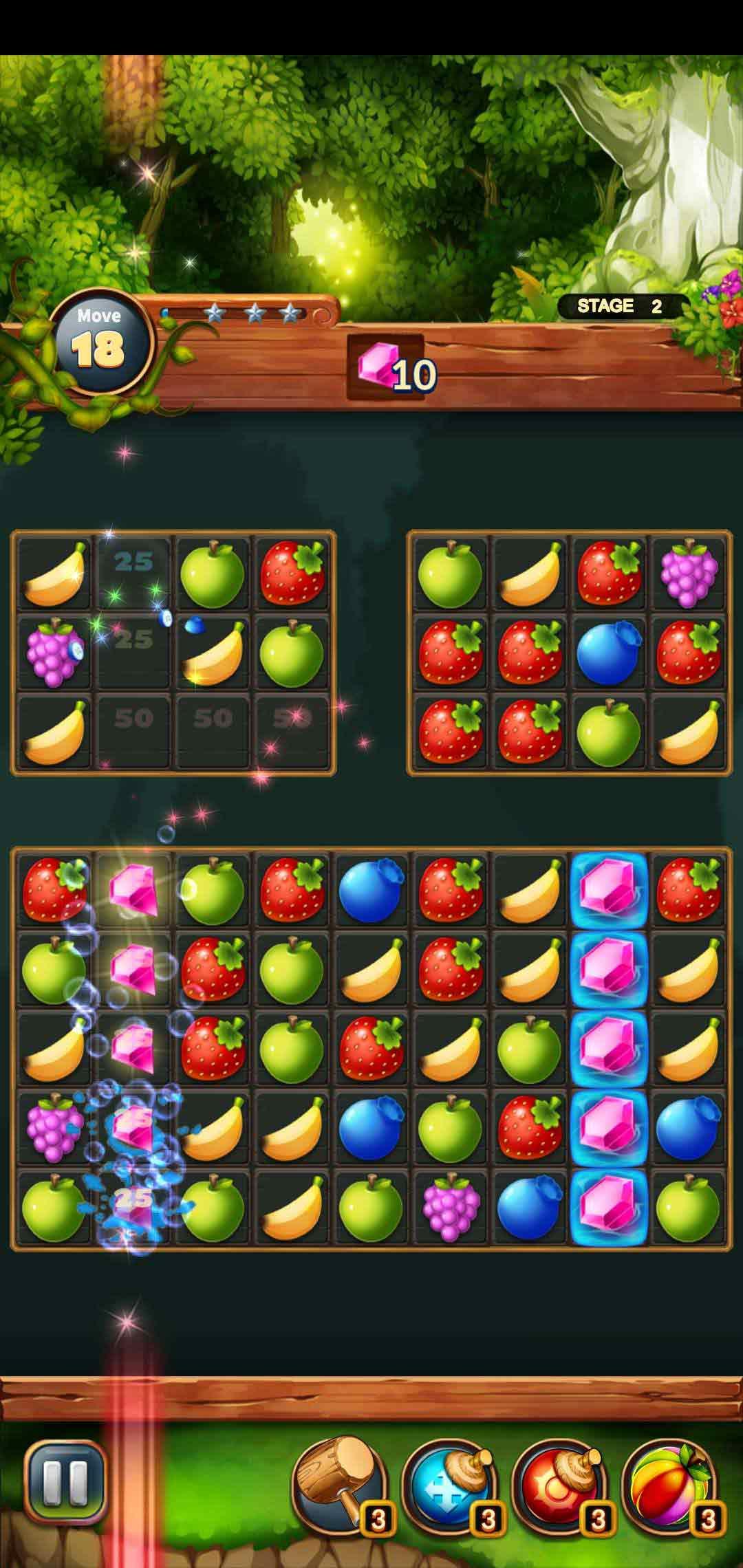 甜蜜水果炸弹三消连连看无限货币版 1.3.8安卓版