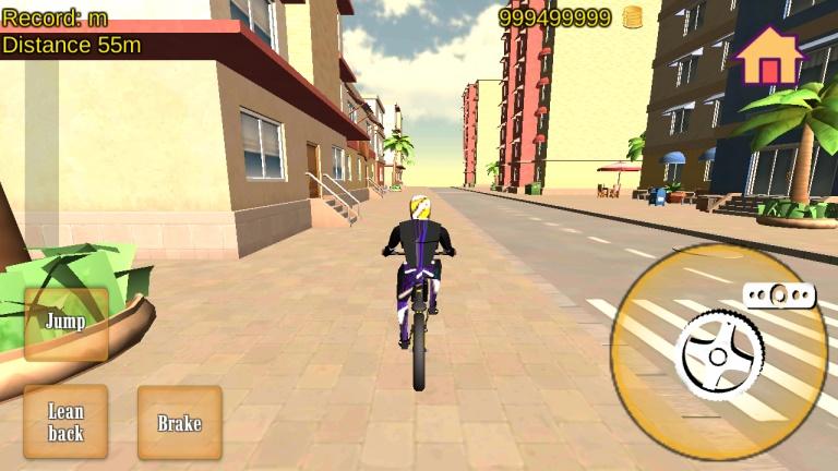 Wheelie Bike 3D(自行车特技3D破解版) 1.0内购版