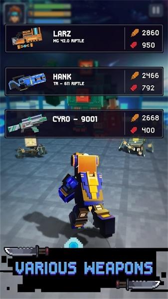 工艺像素猎人僵尸崛起破解版 0.0.6免广告版