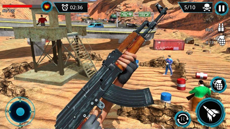 FPS Encounter Secret Mission: Best Shooting Games(FPS遭遇秘密任务（人物无敌）) 2.6破解版