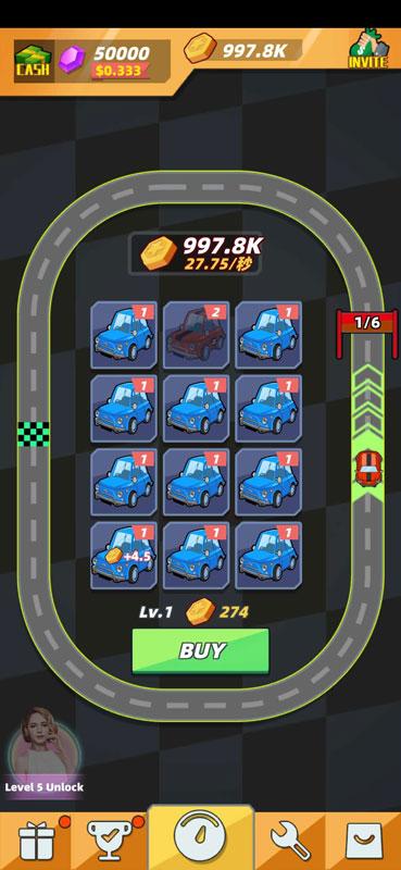 Merger more Super Car(合并更多超级汽车无限金币版) 1.0.5内购版