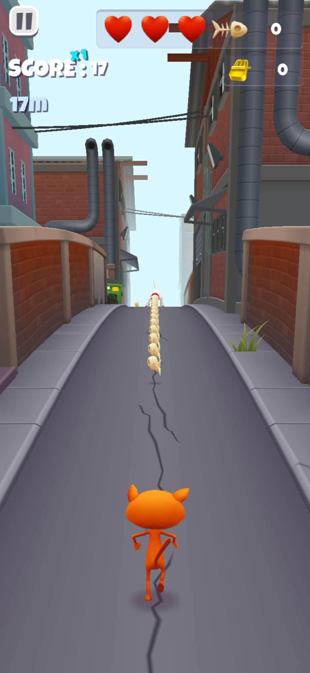 垃圾猫酷跑破解版 1.1.0最新版
