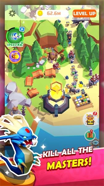Idle Adventure Tycoon(打野我贼溜破解版（收入增加1000倍）) 1.0.0中文免广告版