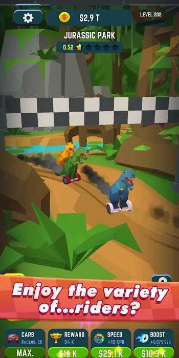 Idle Race Rider(汽车大亨模拟器（货币使用强加）) 1.4.20破解版