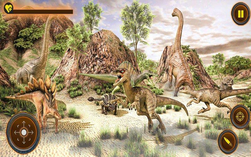 Jurassic Wild Dinosaur Hunter 3D(侏罗纪野生恐龙猎人3D（无限金币）) 1.12破解版