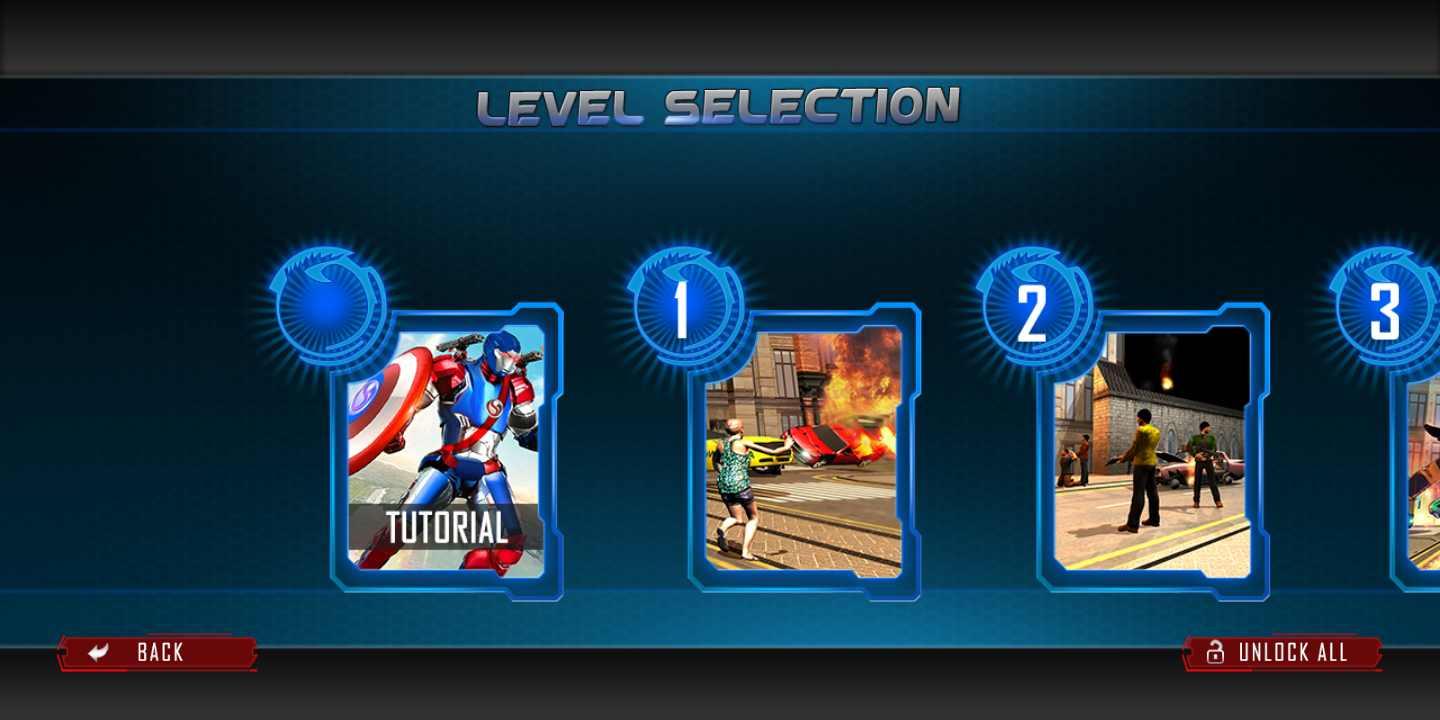 Super Captain Flying Robot City Rescue Mission(美国队长城市救援无限金币版) 1.1.4最新版