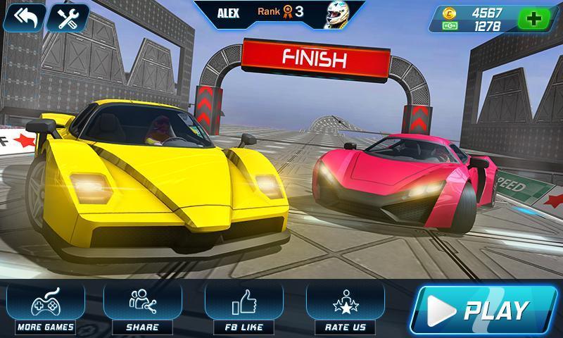 Extreme GT Sports Car Racing Stunts: Multiplayer(极限GT赛车特技无限金币版) 1.2破解版