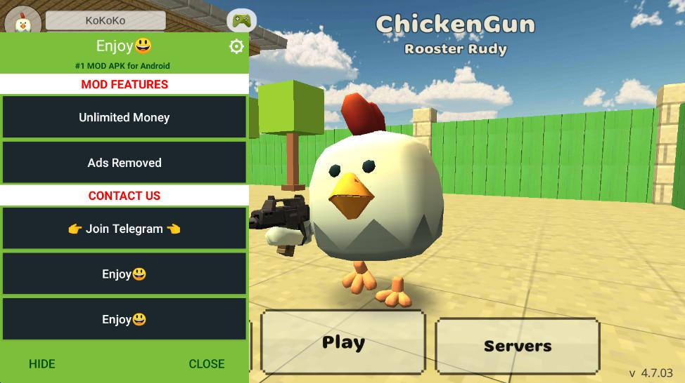 小鸡大作战mod菜单最新版(ChickenGun) 4.7.03安卓版