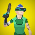 Polygon Crime Shooting: Future Cyber City 77(未来城市保卫（解锁所有游戏关卡）) 1.03完整版