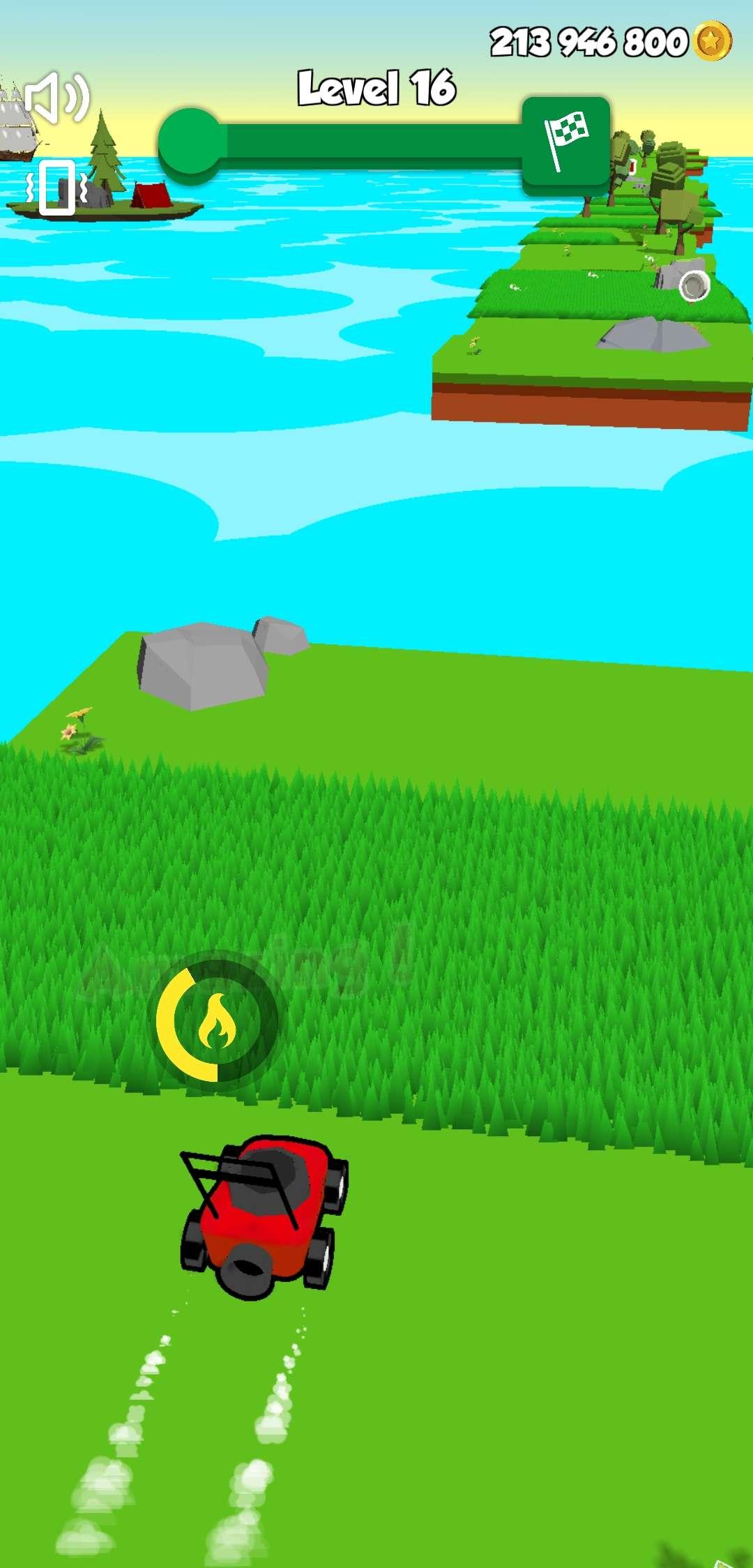 Mower Run 3D!(割草机运行3D无限金币版) 0.1破解版