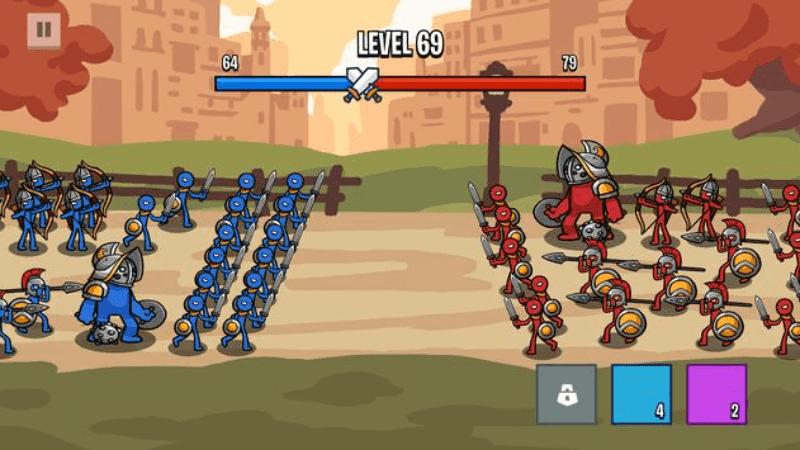 Stick Wars 2(坚持战争2军团之战（金币用不完）) 0.8破解版