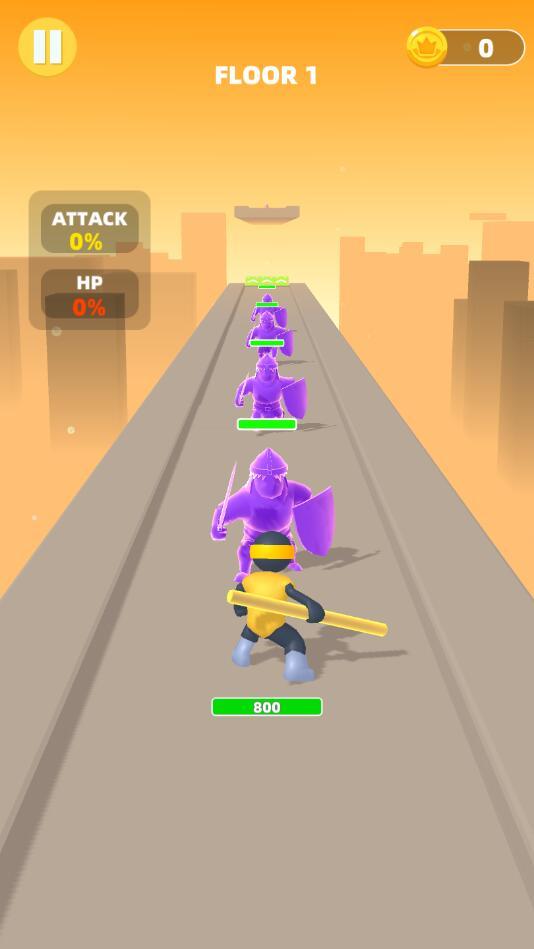 奔跑的人战斗破解版 1.5最新版