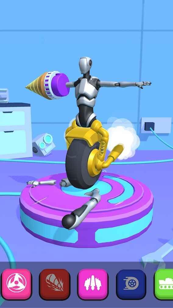 合并机器人（Merge Cyborg）免广告版 0.0.8手机版