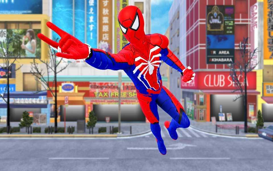 Spider Hero Fight Gangster Rope Battle Crime City(蜘蛛英雄战斗歹徒绳之战犯罪城无敌版) 2.0修改版