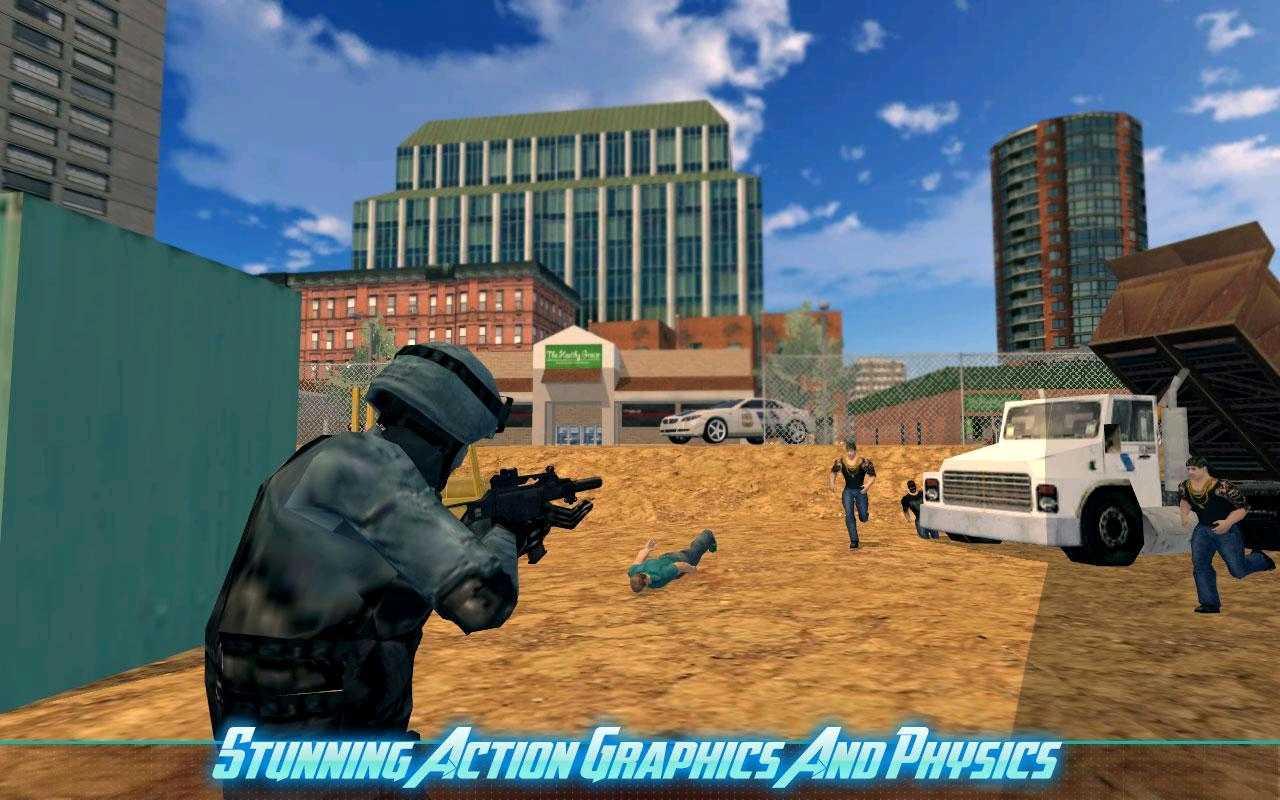 Cop Warrior: Terrorist Hunter(战士警察恐怖亨特无限钞票版) 1.8最新版