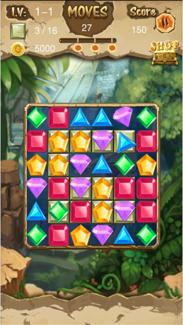 神秘宝石之旅游戏 1.0最新版