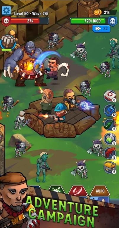 僵尸闲置城防（Zombie Idle） 1.0安卓版