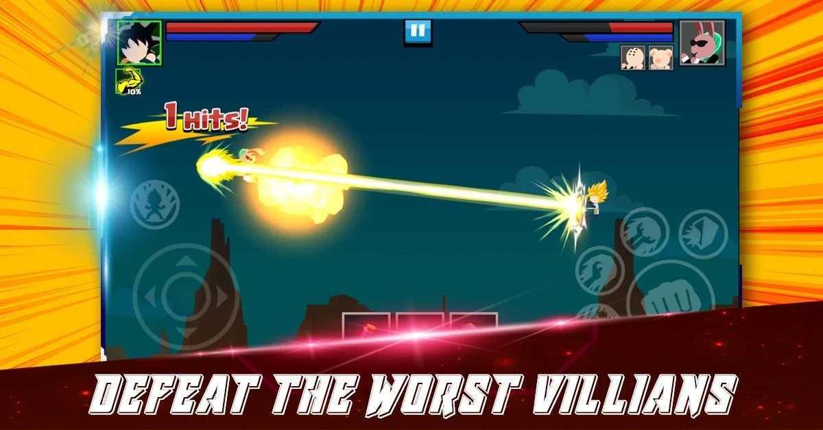 Stickman Fight(火柴人格斗龙珠无限金币) 1.25无限钻石版