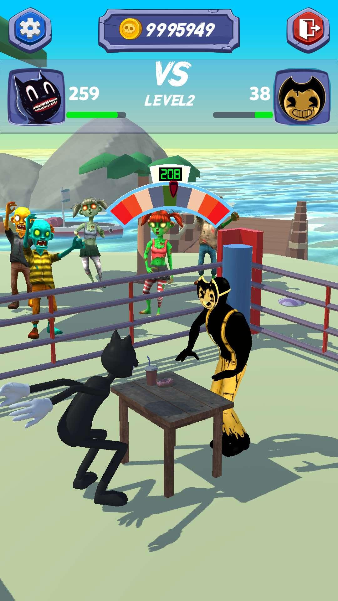 卡通猫巴掌冠军3D破解版 2.0最新版