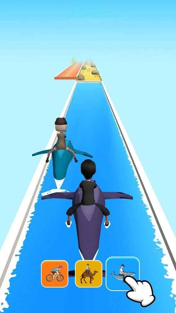 切换坐骑赛跑游戏 0.1.2广告版