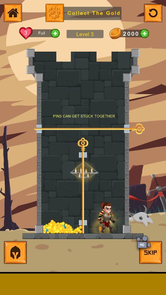 英雄别针拯救公主破解版 1.0.19安卓版