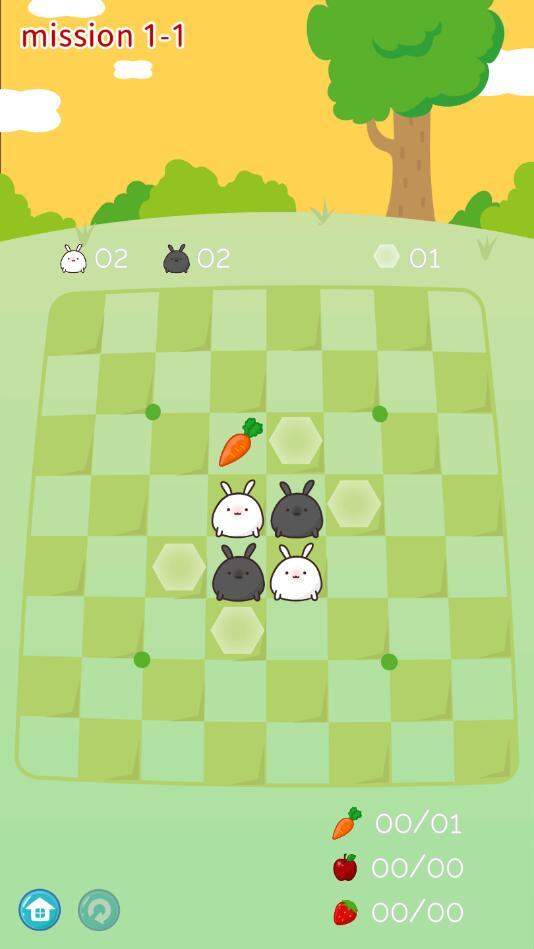 Bunny and Reversi(兔兔黑白棋中文版) 1.0.0最新版