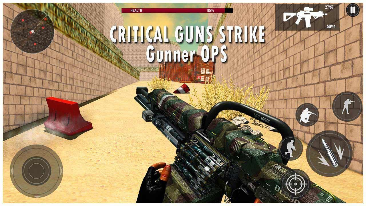 Critical Guns Strike(关键的枪炮无限金币版) 1.0.1破解版